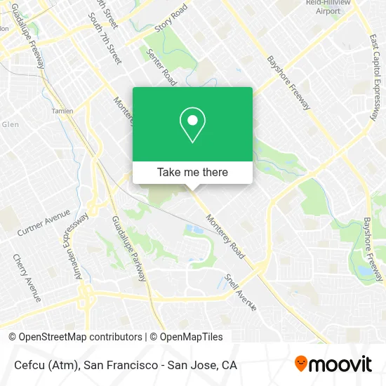 Cefcu (Atm) map