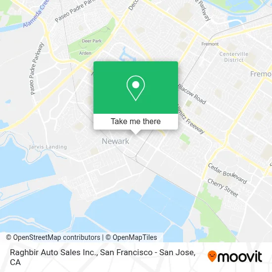 Raghbir Auto Sales Inc. map