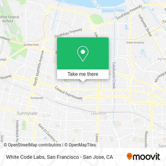 White Code Labs map