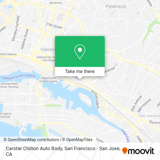 Carstar Chilton Auto Body map