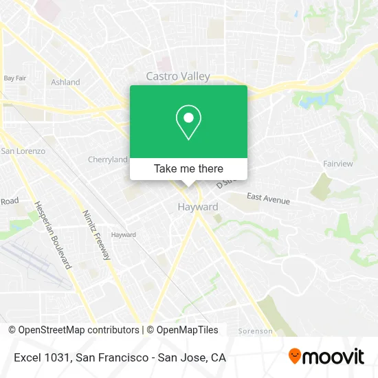 Excel 1031 map