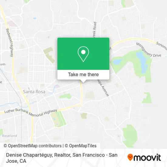 Denise Chapartéguy, Realtor map