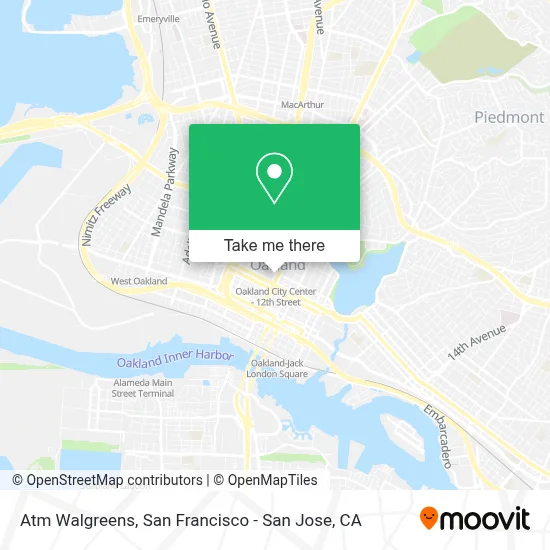 Atm Walgreens map