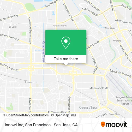 Innowi Inc map