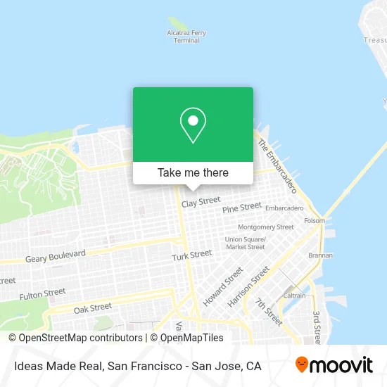 Ideas Made Real map