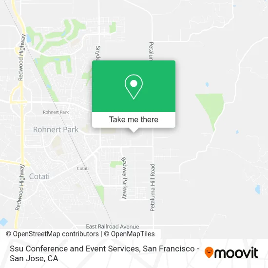 Ssu Conference and Event Services map