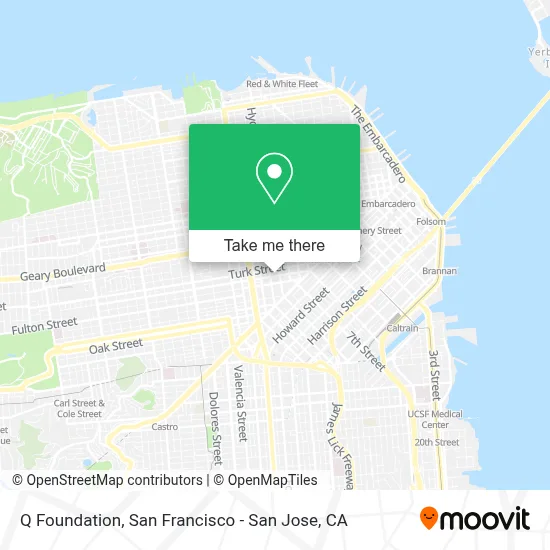 Q Foundation map