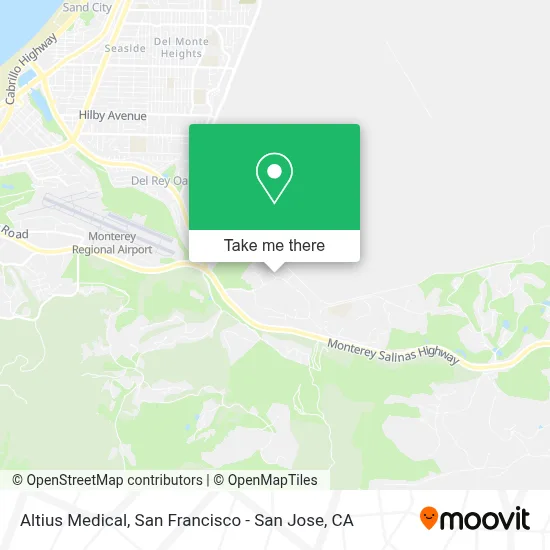 Altius Medical map