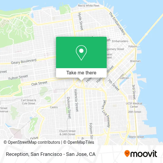 Reception map