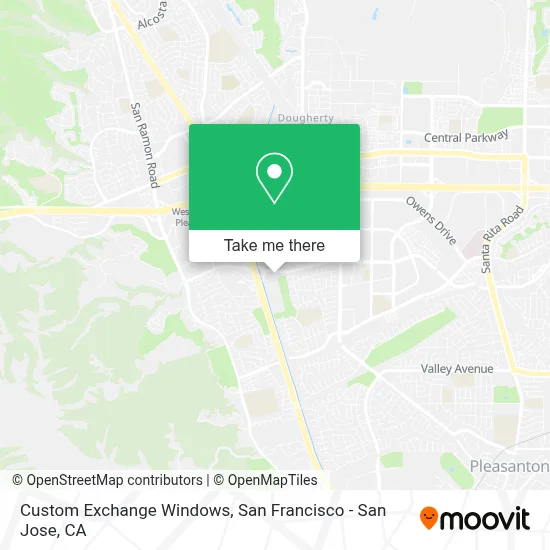 Custom Exchange Windows map