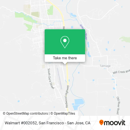 Walmart #002052 map