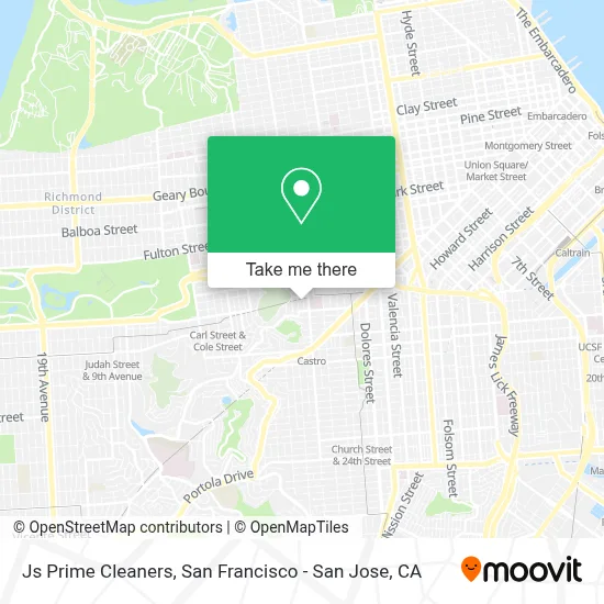 Js Prime Cleaners map
