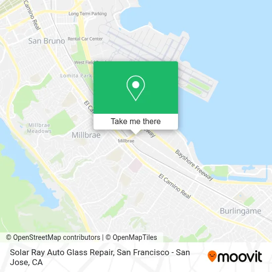 Solar Ray Auto Glass Repair map
