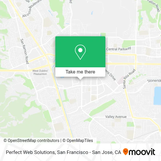 Perfect Web Solutions map