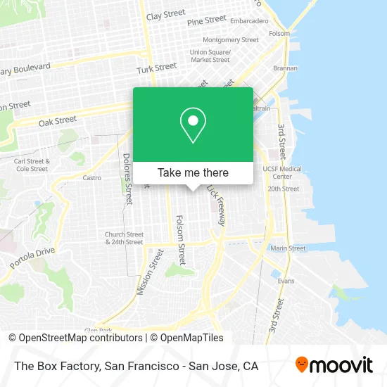 The Box Factory map