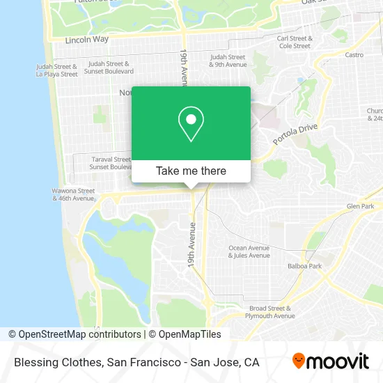 Blessing Clothes map