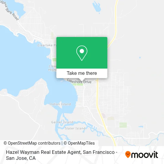 Hazel Wayman Real Estate Agent map