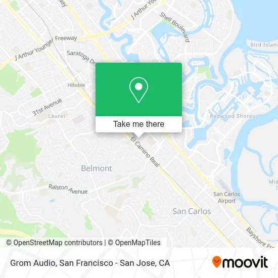 Grom Audio map