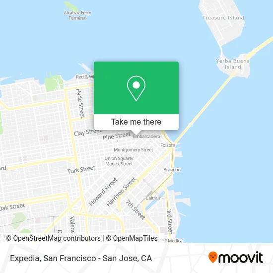 Expedia map