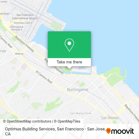 Optimus Building Services map