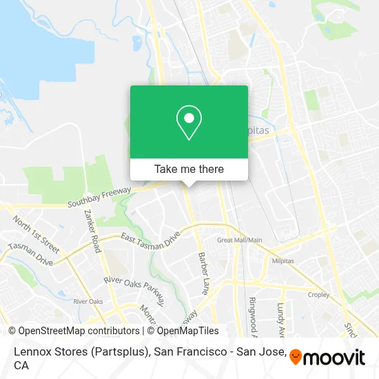 Lennox Stores (Partsplus) map