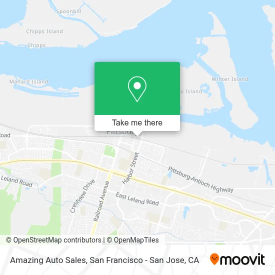 Amazing Auto Sales map