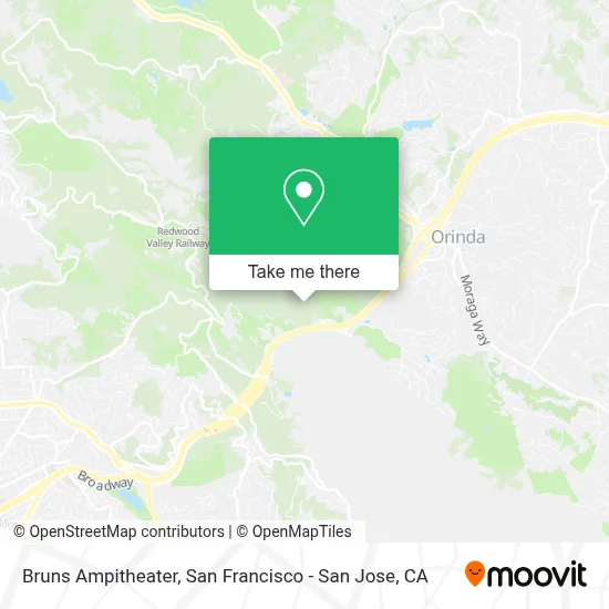 Bruns Ampitheater map