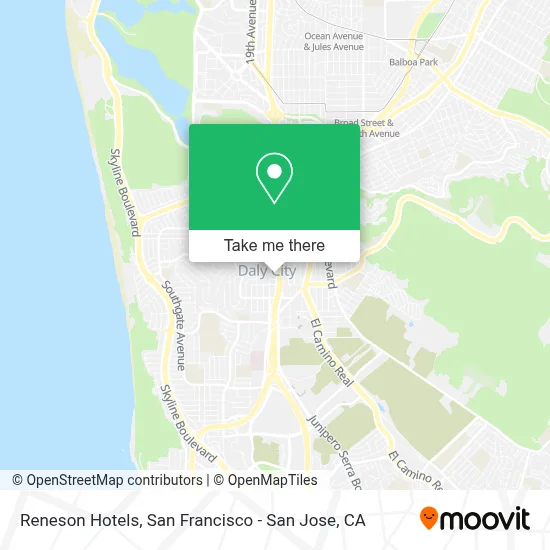 Reneson Hotels map