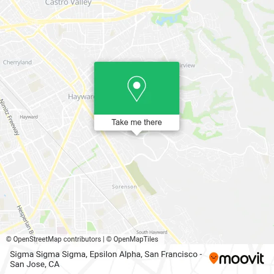 Sigma Sigma Sigma, Epsilon Alpha map
