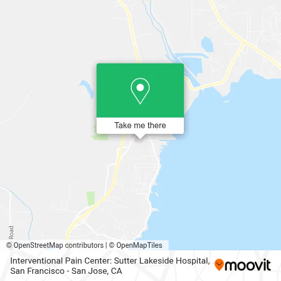 Interventional Pain Center: Sutter Lakeside Hospital map