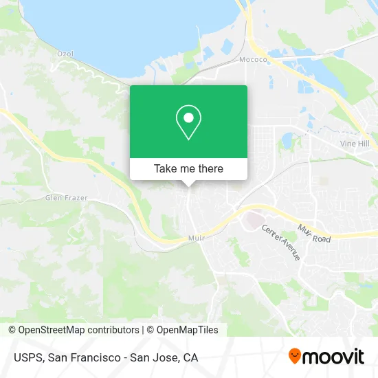 USPS map