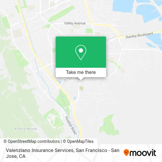 Valenziano Insurance Services map
