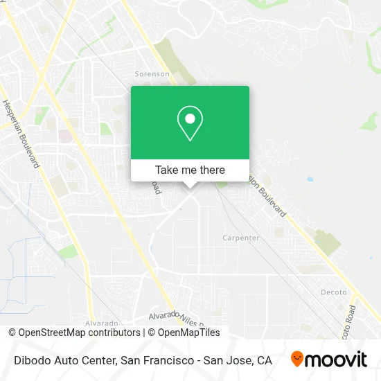 Dibodo Auto Center map