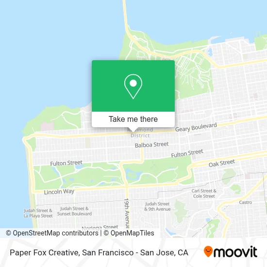 Paper Fox Creative map