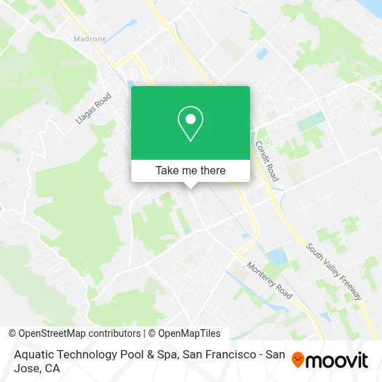 Aquatic Technology Pool & Spa map