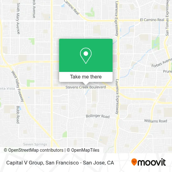 Capital V Group map
