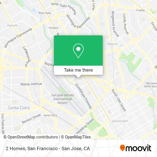 2 Homes map