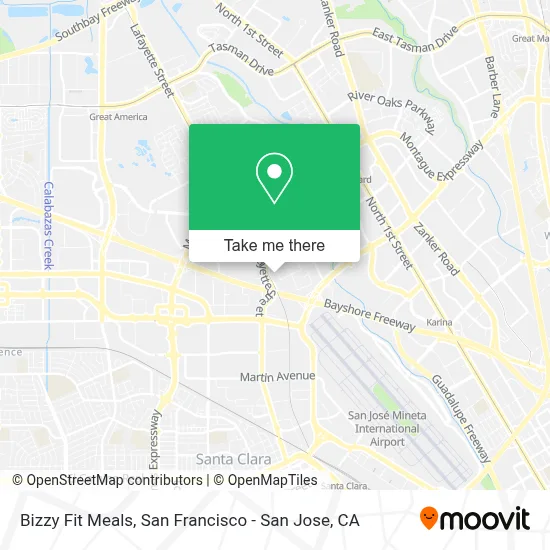 Bizzy Fit Meals map