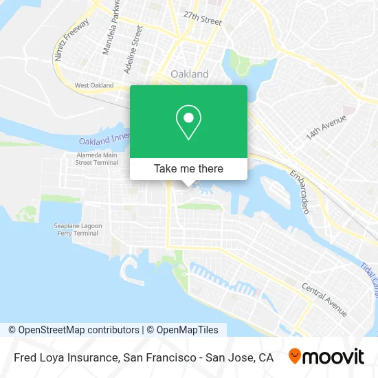 Fred Loya Insurance map