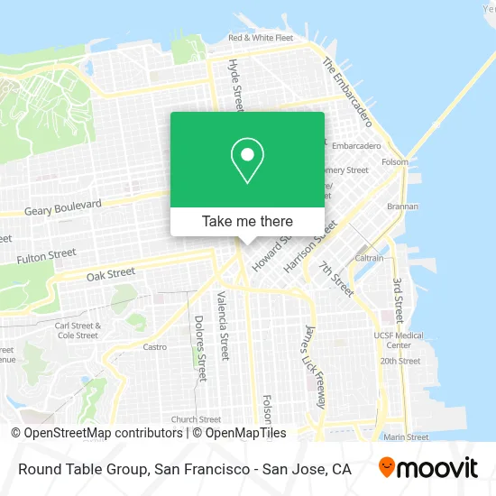 Round Table Group map