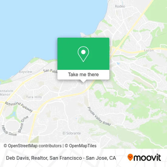Deb Davis, Realtor map