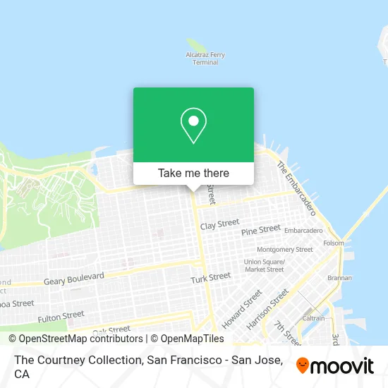 The Courtney Collection map