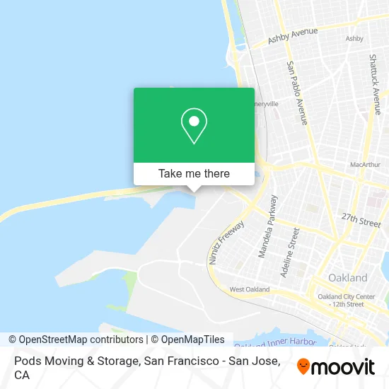 Pods Moving & Storage map