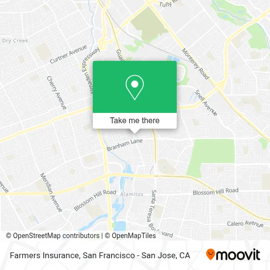 Farmers Insurance map