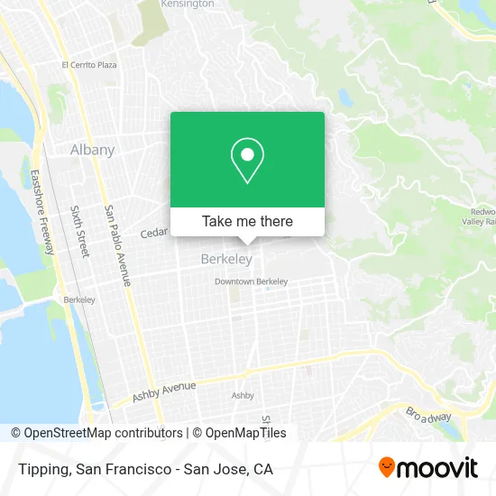 Tipping map