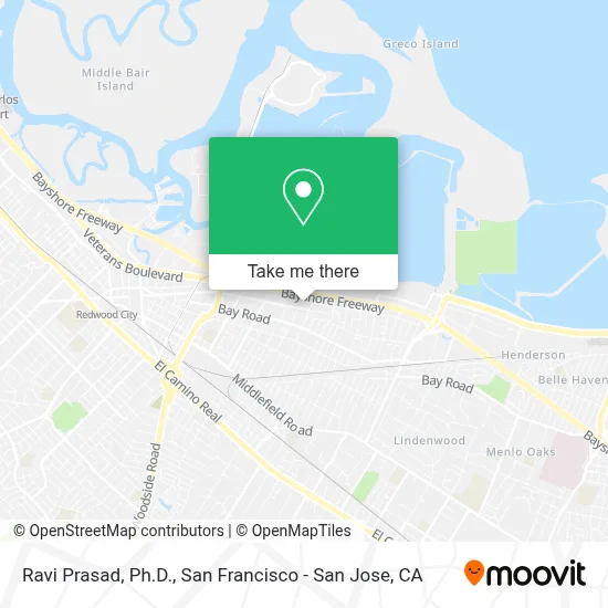 Ravi Prasad, Ph.D. map