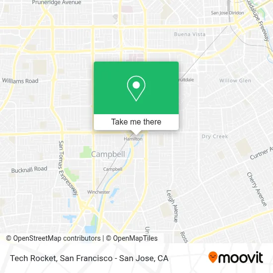 Tech Rocket map
