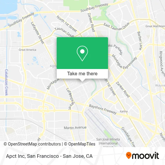 Apct Inc map