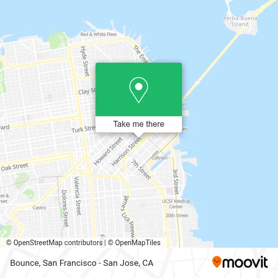 Bounce map