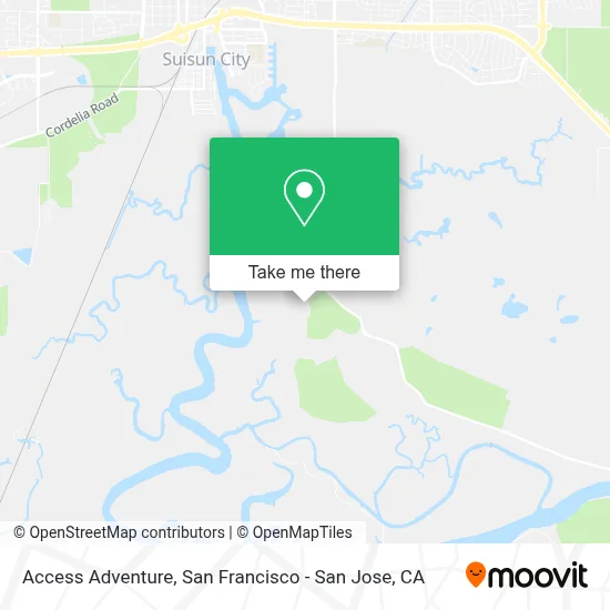 Access Adventure map